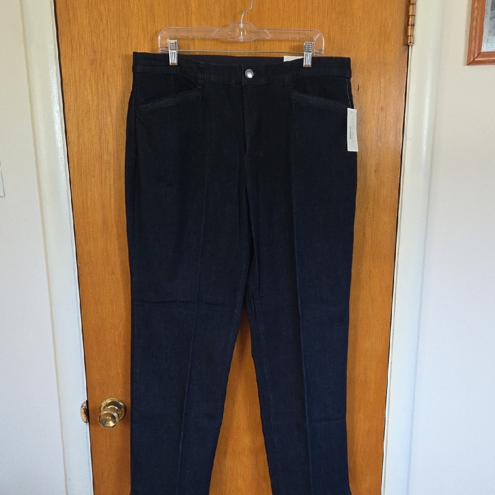 Christoper And Banks Dark Blue Denim Pants